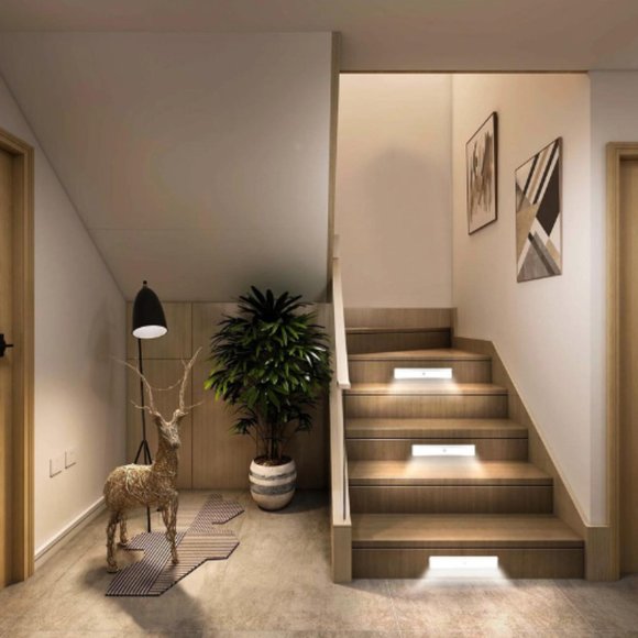 2-Pack LEPOTEC Wireless Rechargeable Motion Sensor Cabinet Lights - 10 LED - Picture 5 of 12